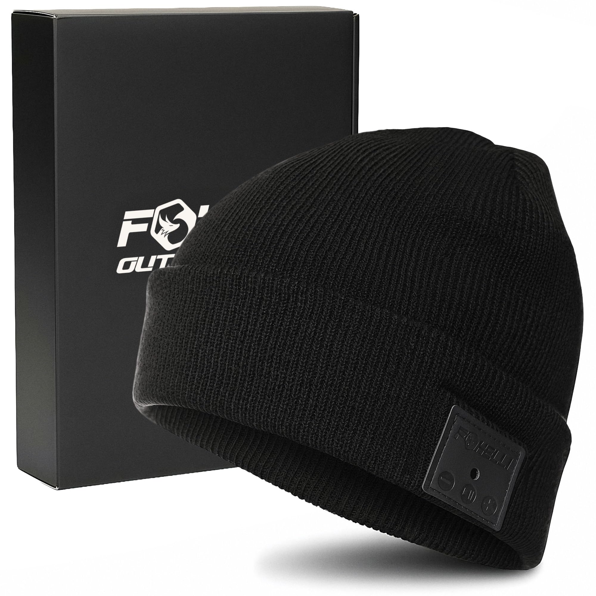 Bluetooth Beanie Hat – 15-Hour Battery, Built-in Mic, Fully Washable, Perfect Tech Gift for Men & Women