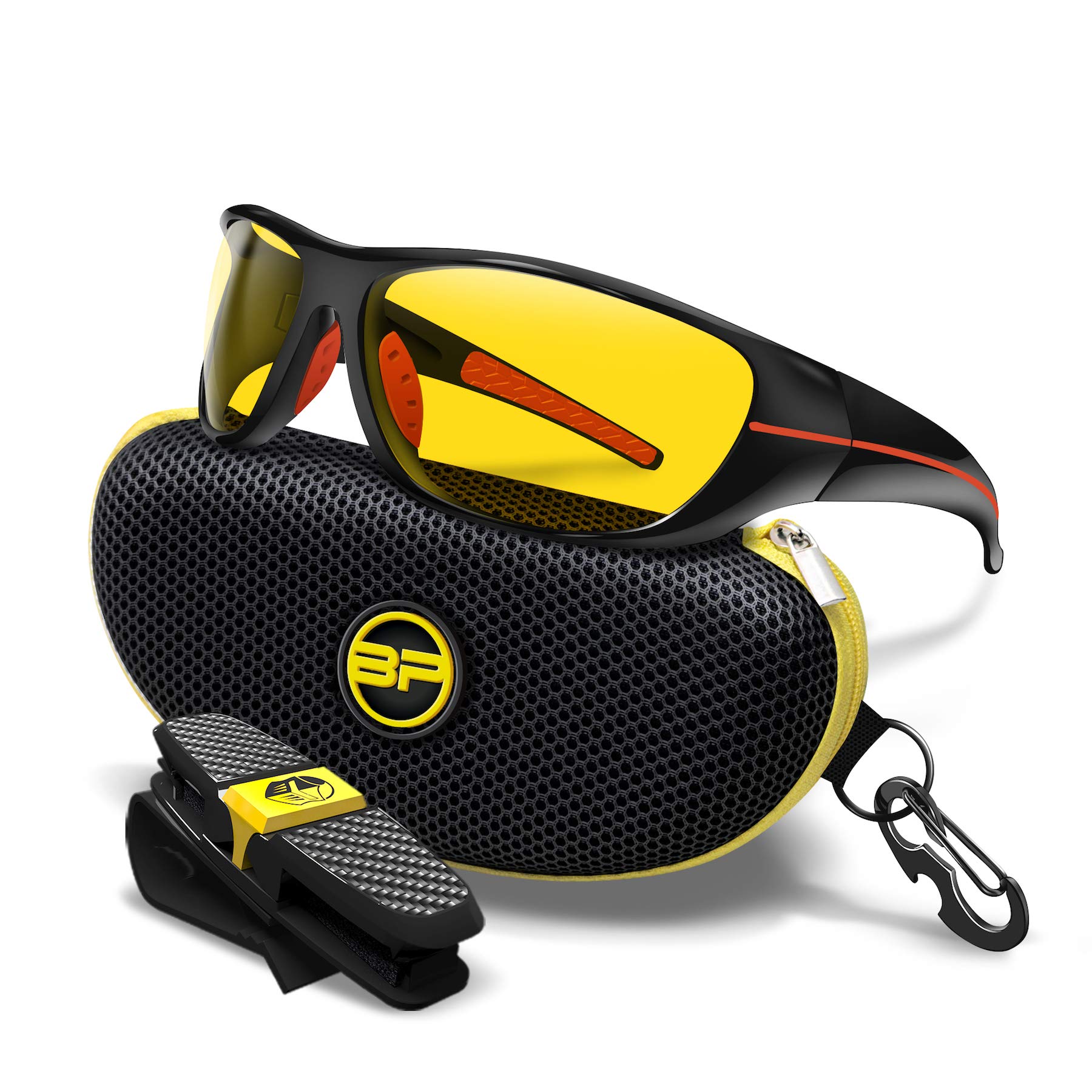 BLUPOND Day/Night Driving Glasses Chopper