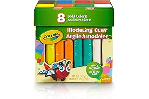 Crayola Modeling Clay Mighty Pack: Bakeable Clay for Creative Kids