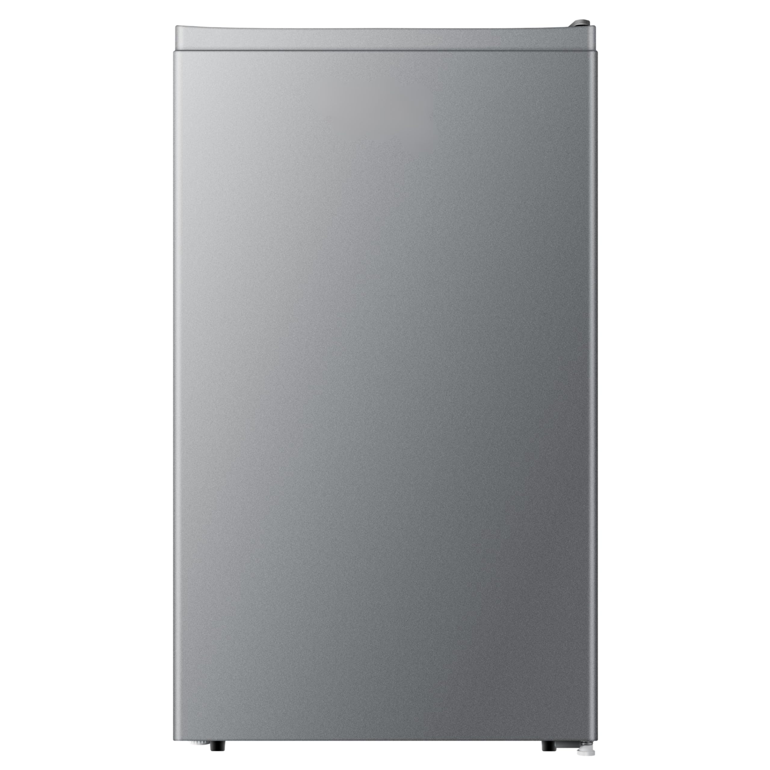YUNA Kühlschrank SEREBRO E 94L Vollraumkühlschrank 84 cm 86 kWh/Jahr Türanschlag wechselbar 36 dB Silbern