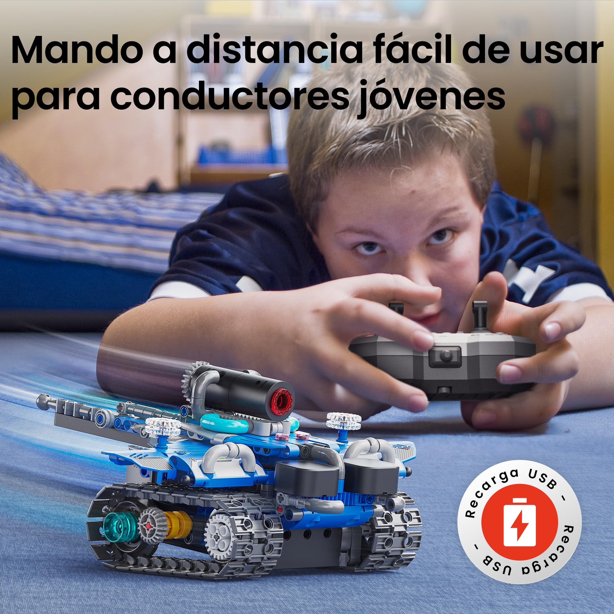 Sillbird Kit de Construcción de Robots Programable para Niños de 8-13 Años | 5 en 1 Kit Robotica con App y Control Remoto, Regalo Ideal para Cumpleaños y Navidad, 596 Piezas