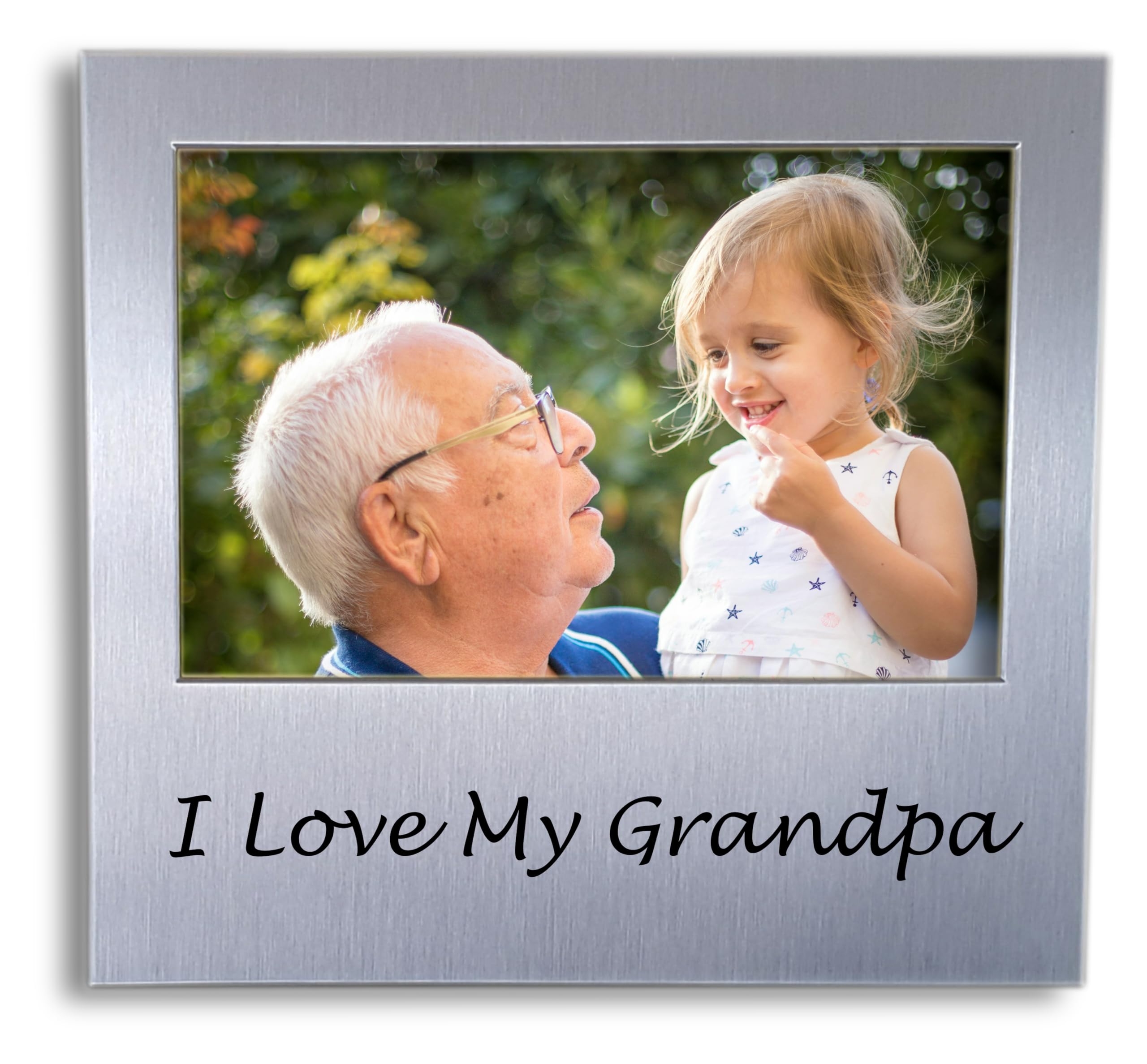benerini I Love My Grandpa Photo Frame – Perfect Father’s Day, Birthday Gift for Grandpa - 5 x 3.5 inch