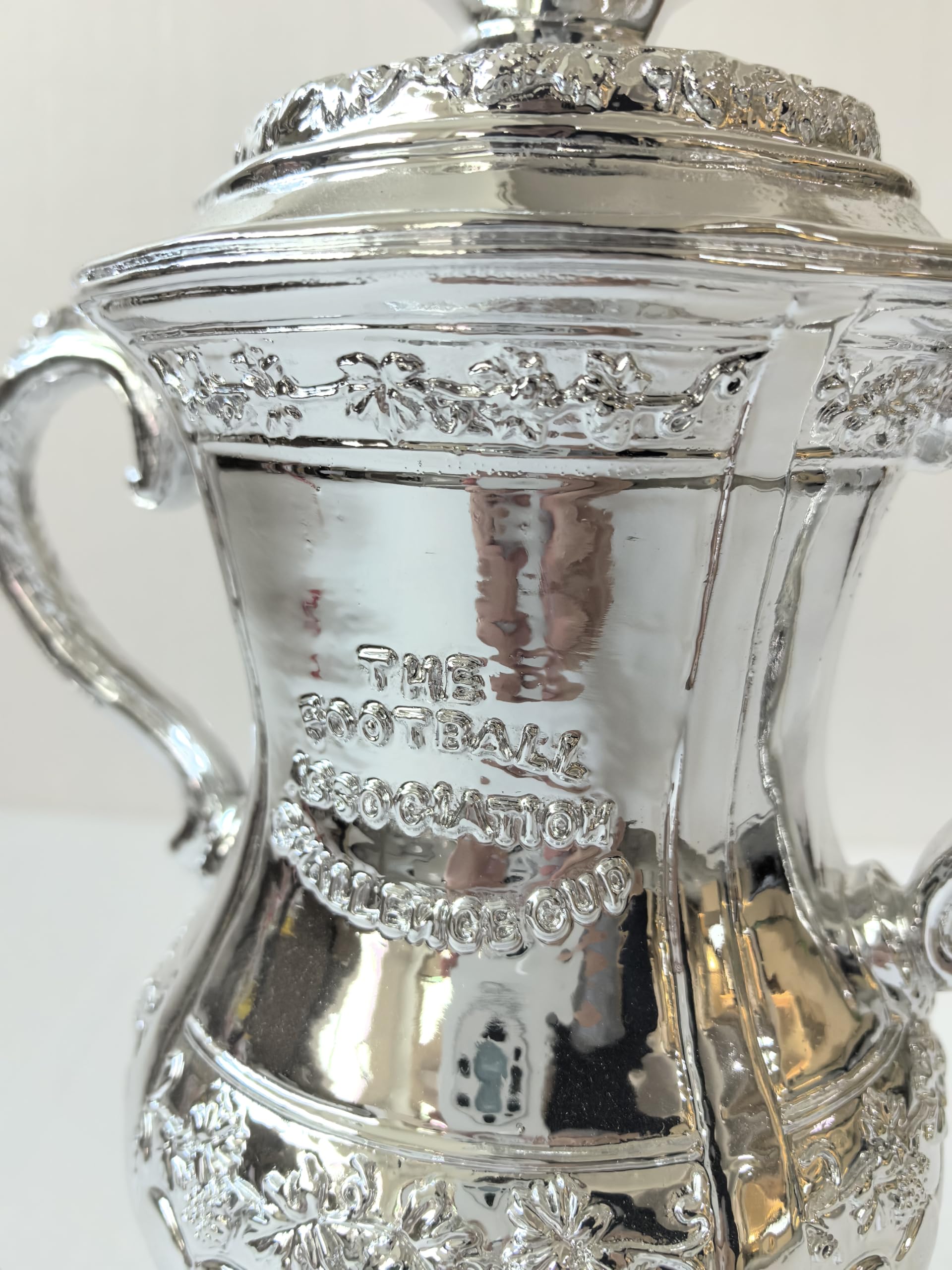 Trofeo di Champion League con portachiavi per fan europei da collezione, 44 cm/17,3