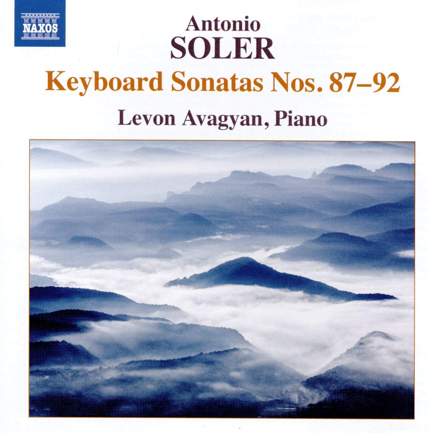 Antonio Soler: Keyboard Sonatas Nos. 87-92