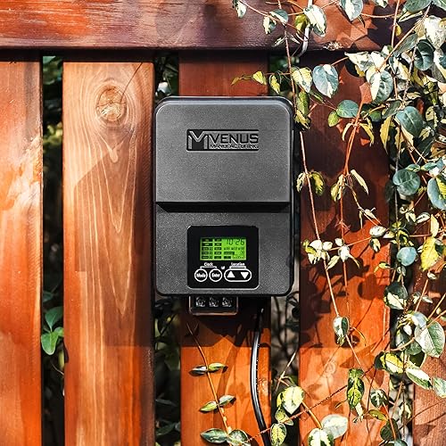 Miniatura 8 de VENUS MANUFACTURING Transformador de bajo voltaje para exteriores Transformador de iluminación de paisaje de 300 W con temporizador y sensor