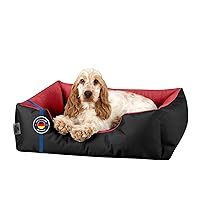 BedDog Cuccia per cani S - Cuscino - Divano - Copertina Rimovibile e Lavabile