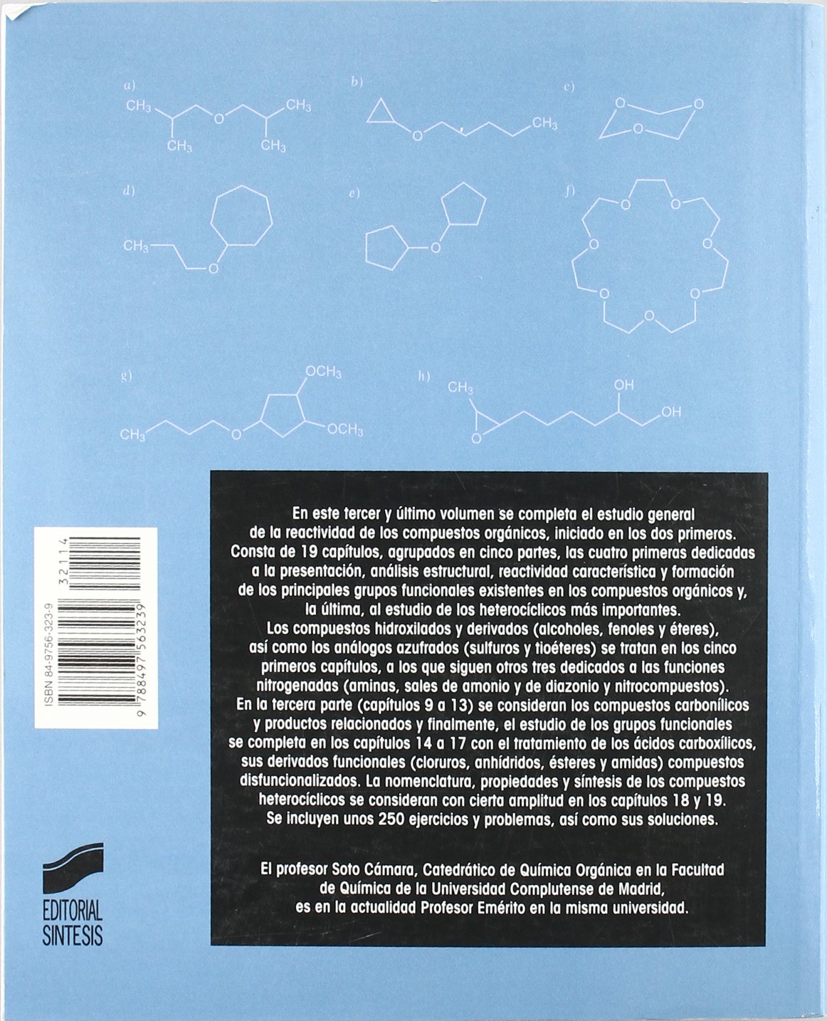 Química orgánica 3: grupos funcionales y heterociclos: 14 (Ciencias químicas. Química básica)