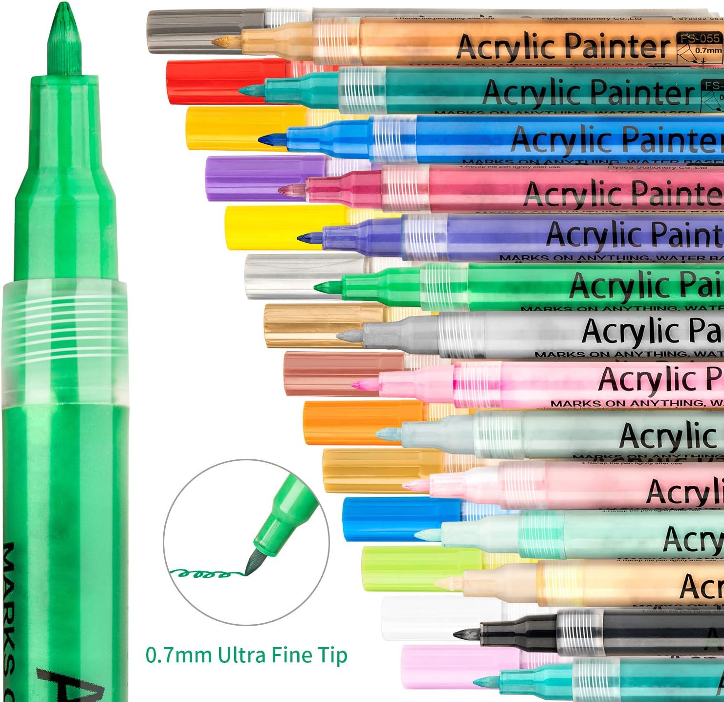 fine line acrylic paint pens