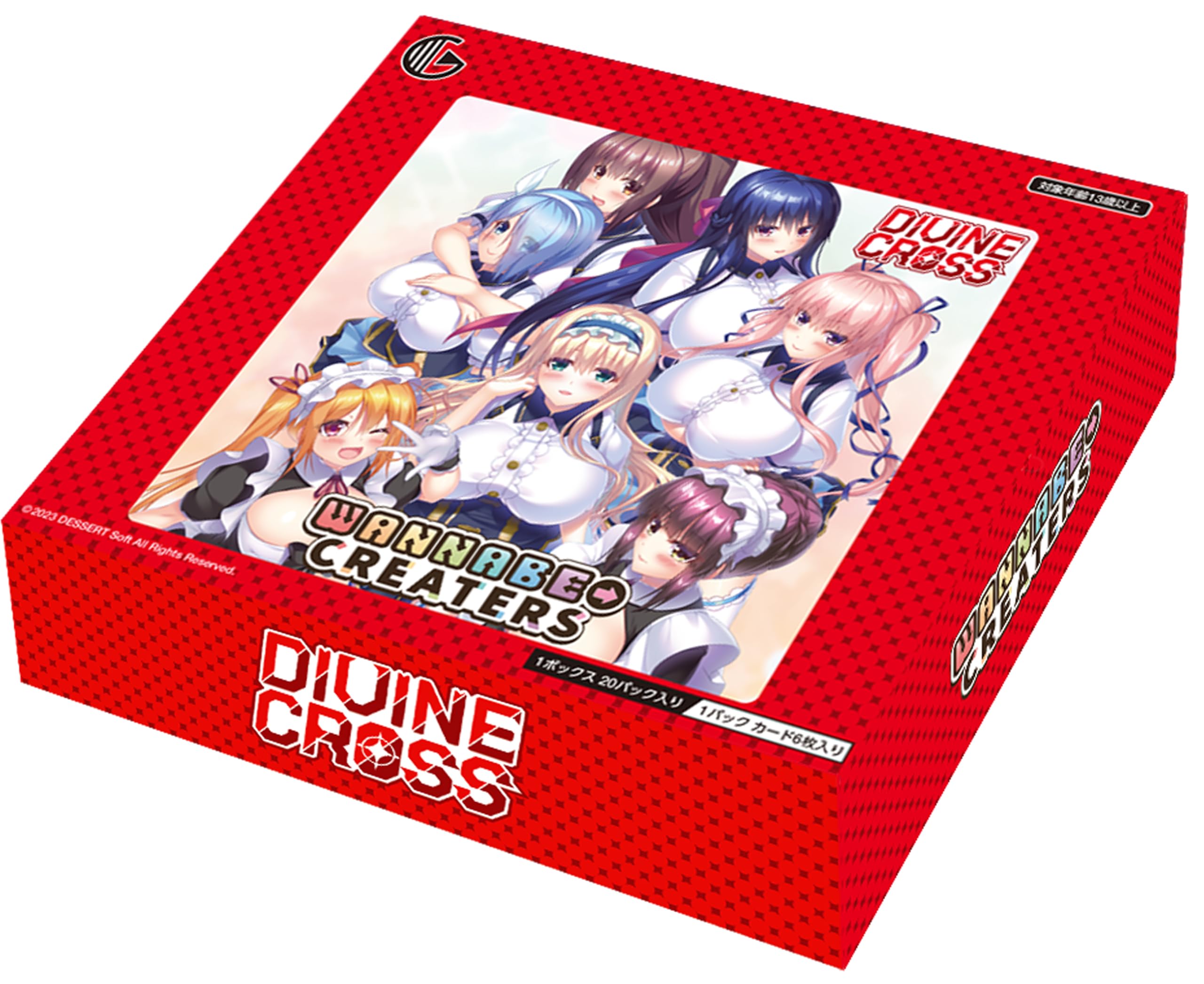 Amazon.co.jp: TCG WANNABE→CREATORS DIVINE CROSS 20パック入りBOX