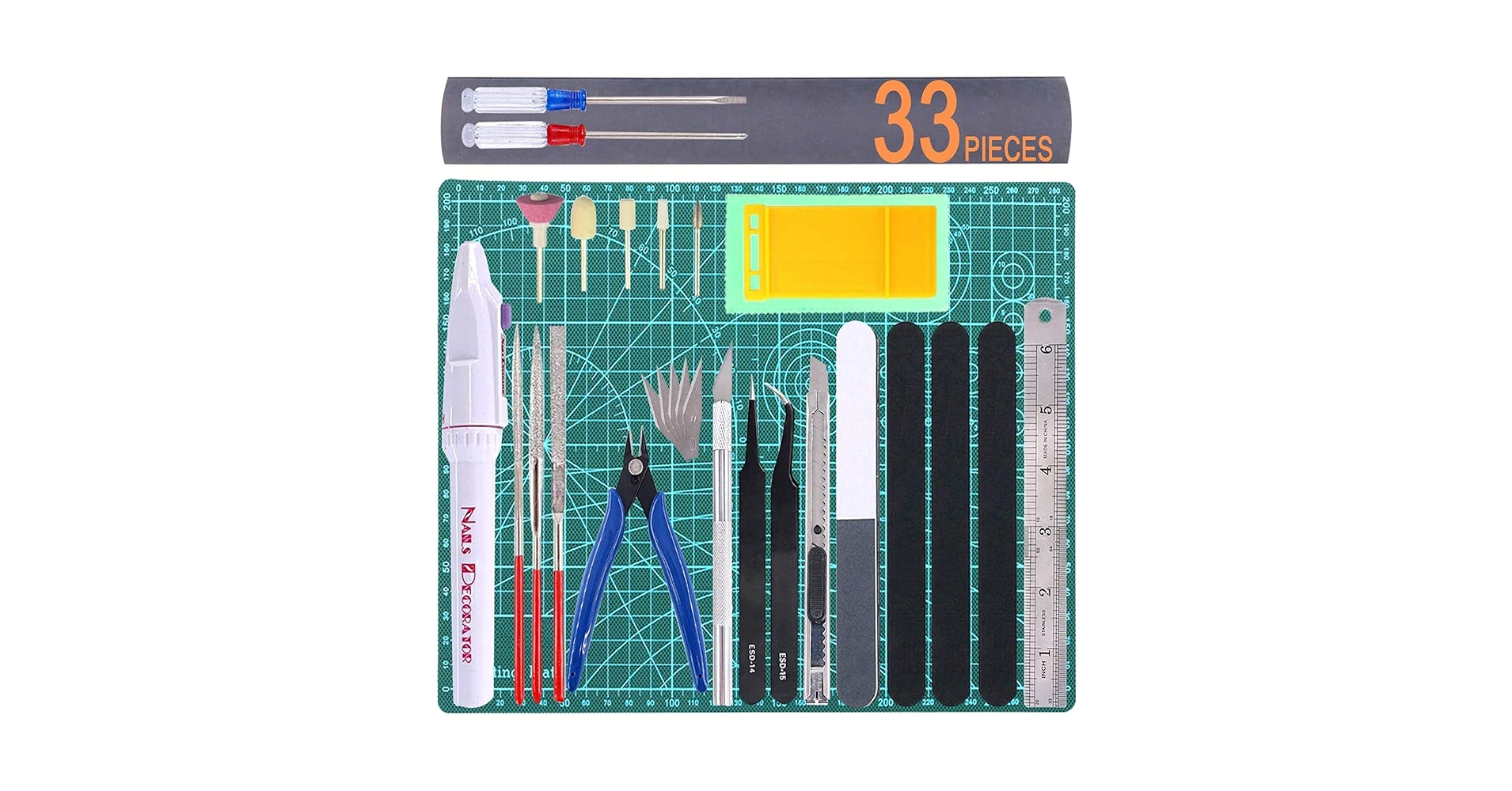 Amazon.com: 33Pcs Gundam Model Tool Kit Gunpla Tools Set