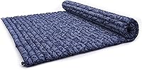 Vista 49 de Leewadee - Colchón de piso plegable - Futón japonés enrollable - Tatami de triple plegado - Cama de piso para invitados - Colchón para acampar