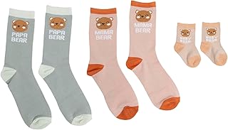 Unisex Family Matching Sock Set, For Dad Son Daughter Mom, Toddler and B...