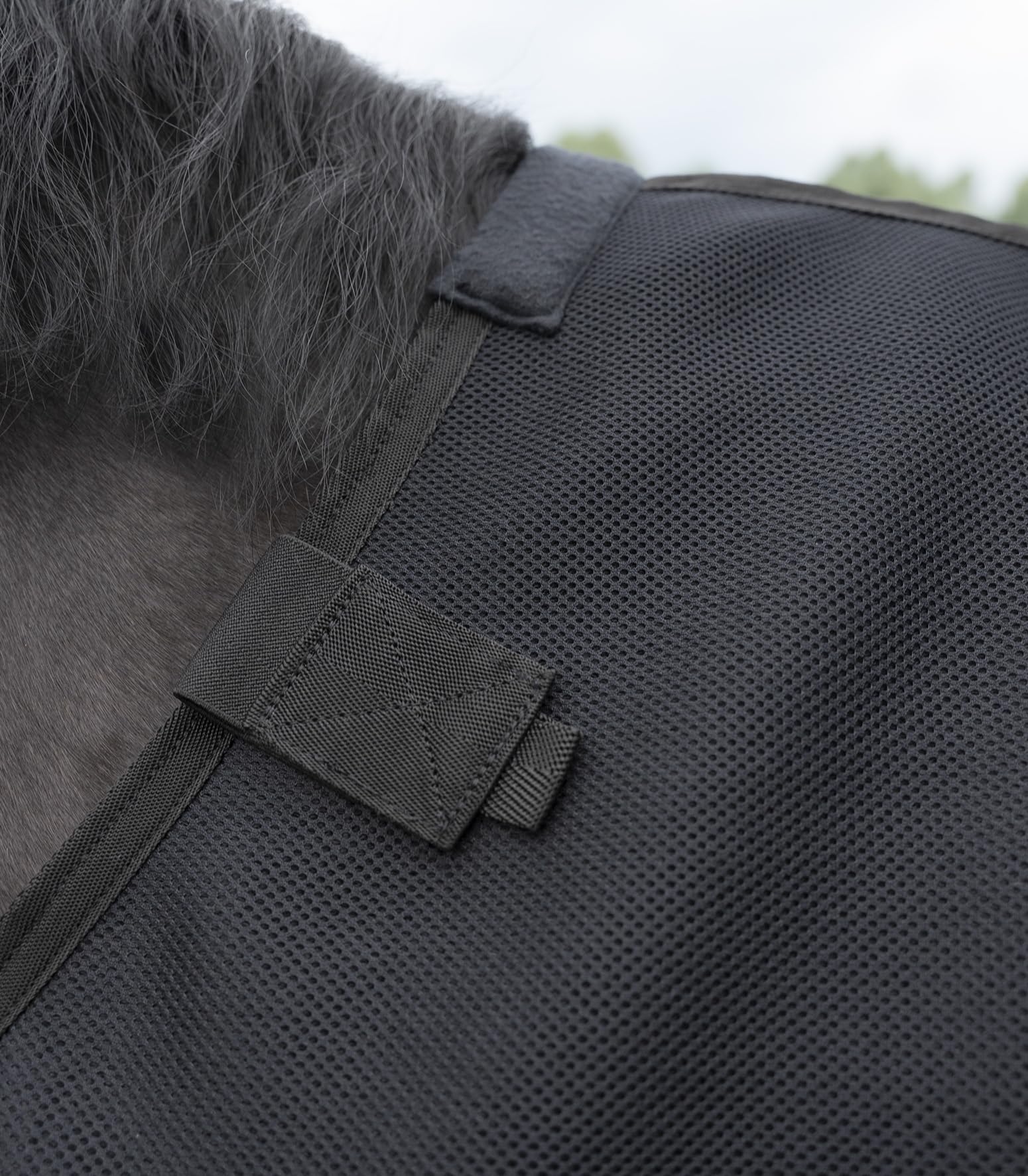 Waldhausen Air Mesh Unterdecke, schwarz, 155 cm