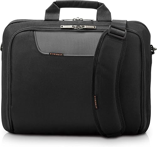 EVERKI Advance - Maletín para laptop de 17.3 pulgadas, maletín de negocios para hombres y mujeres, bolsa de computadora ideal para viajes, bolsa de