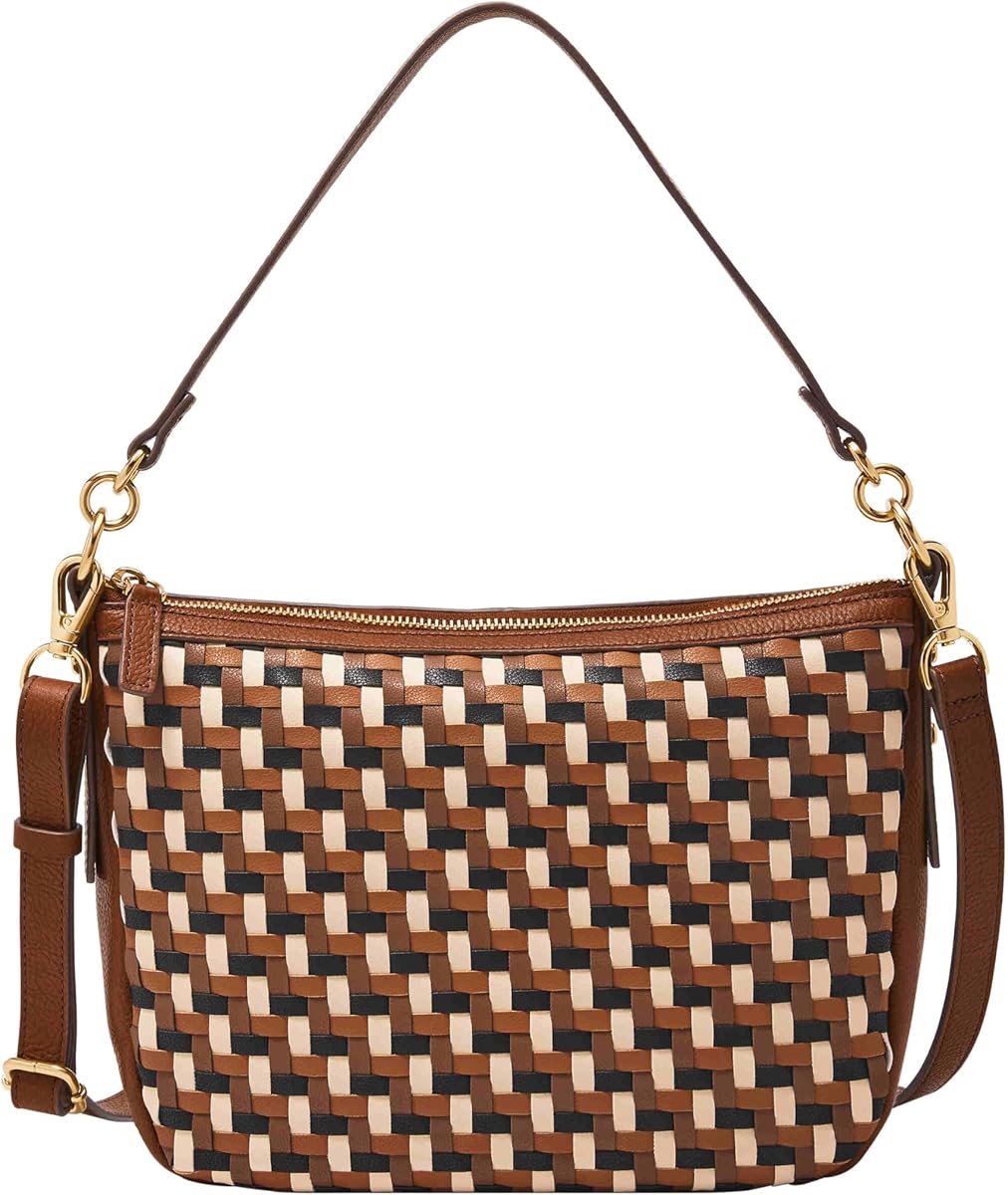 Bolso bandolera Jolie de piel para mujer