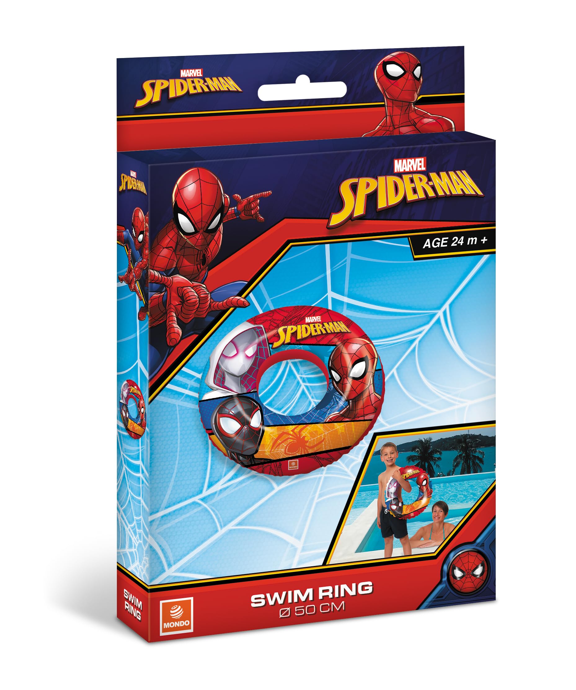 SWIM RING SPIDERMAN - Mondo Toys - Disney Cars - Gry wodne dla dzieci