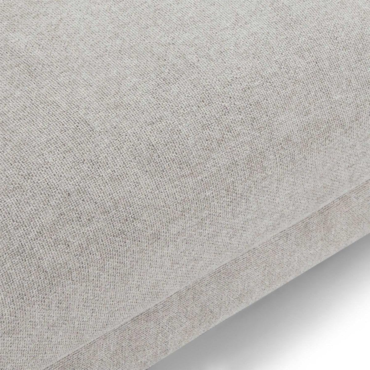 Furnhouse Maggie L-Form Ecksofa | Federkern & No-Sag | 3-Sitzer Ottomane Rechts Grau – Skandinavisches Design