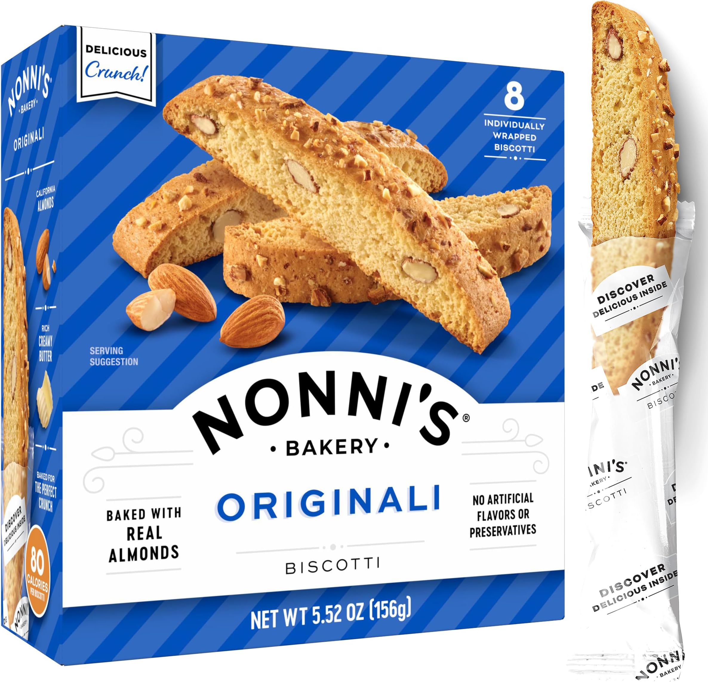 Originali Almond Biscotti, 5.52 Ounce