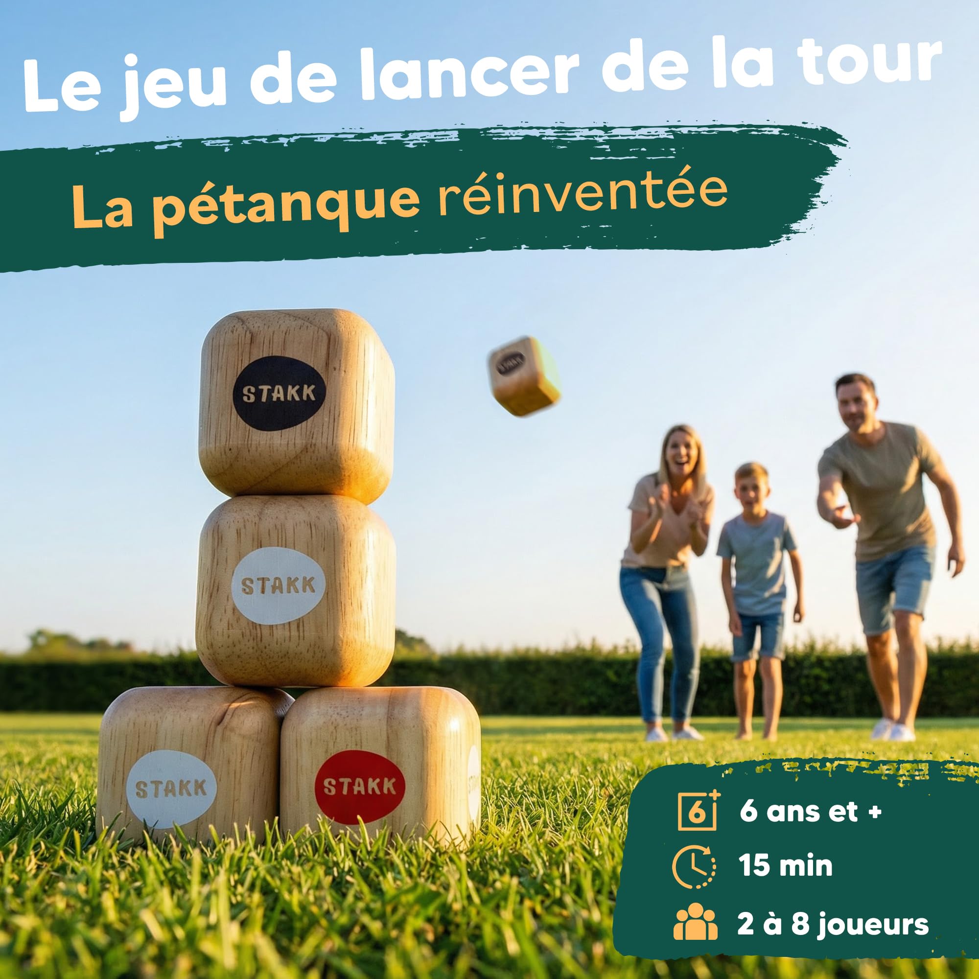 Le Nouveau Jeu de Lancer en Extérieur pour Enfants et Adultes