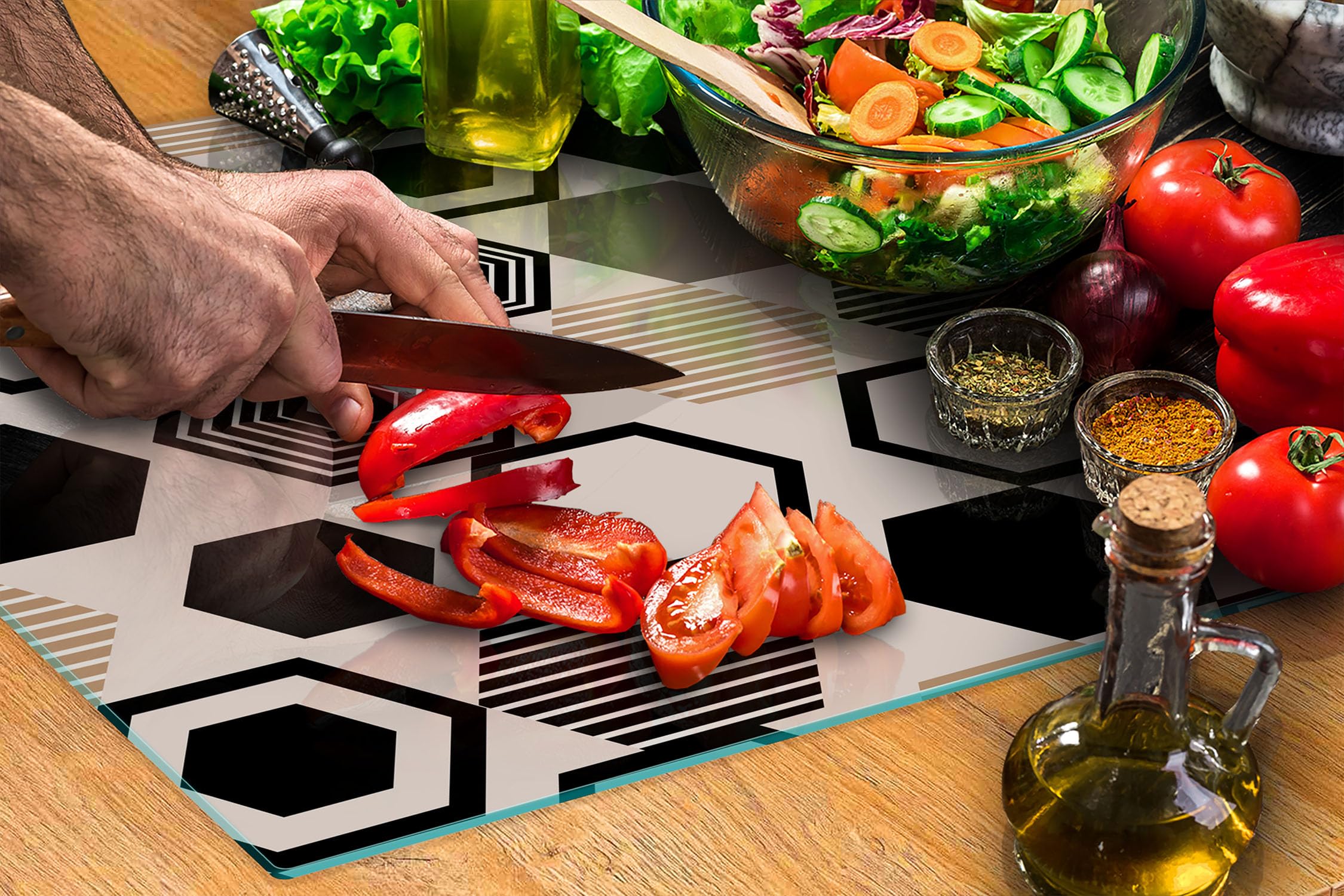 Anti-éclaboussures Cuisine Ehskzjh Plaque De Protection Universelle Pour Plaque De Cuisson 65 X 52 Cm 2 Pieces Protection Couvercle De Cuisinière Décoratif