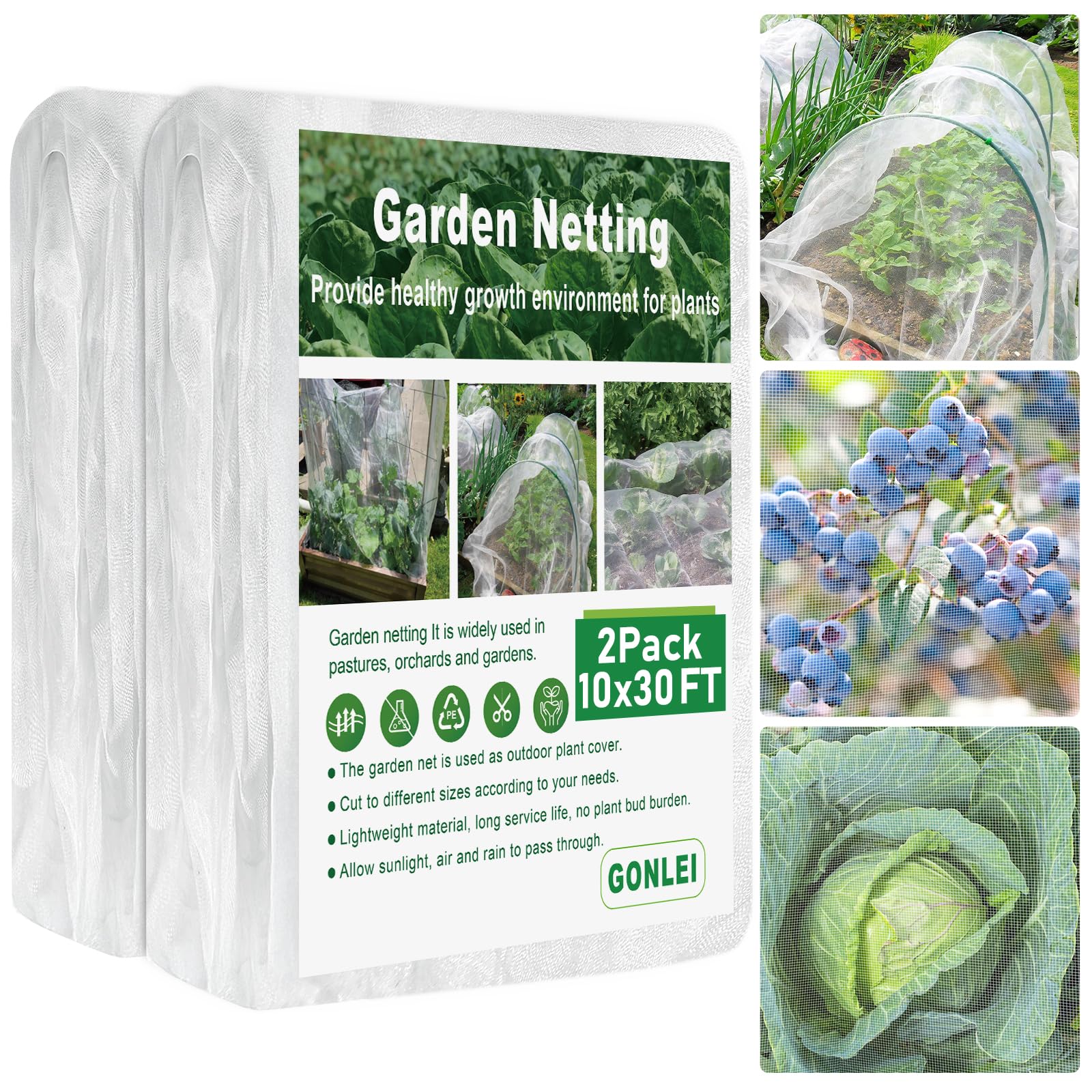 GonLei Garden Netting 2Pack