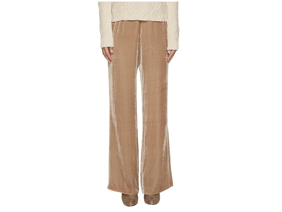 

Cashmere In Love Velvet Pants (Nude) Women's Casual Pants