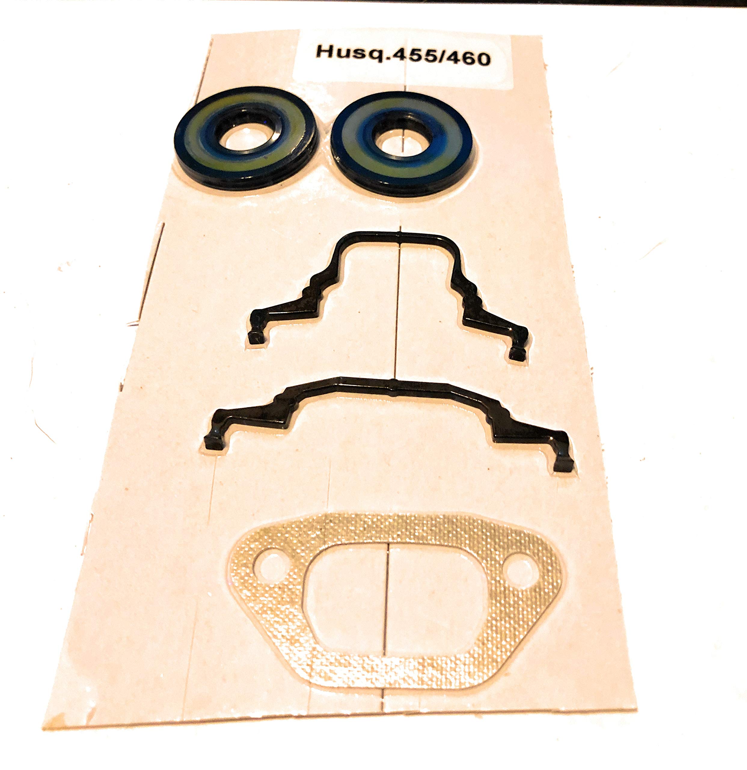 Lil Red Barn Compatible with Husqvarna 455, 460, Jonsered 2255 Crankshaft Seals and Cylinder Gaskets