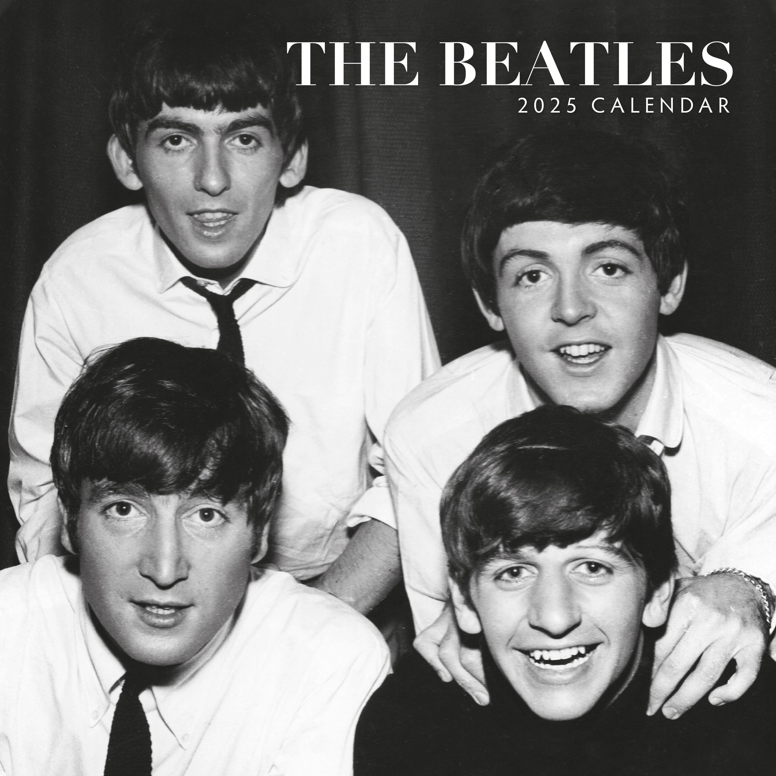 Red Robin 2025 The Beatles Monthly Wall Calendar | 12" x 24" Open | Premium Thick & Sturdy Paper | Hangable 12 Month Calendar | Plastic Free | 4 Month Transition Page for 2024