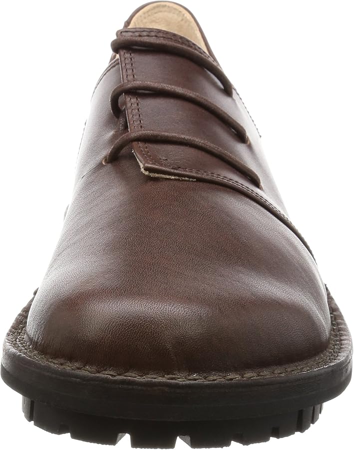 Amazon | [トリッペン] レースアップシューズ CLOSED メンズ ブラウン