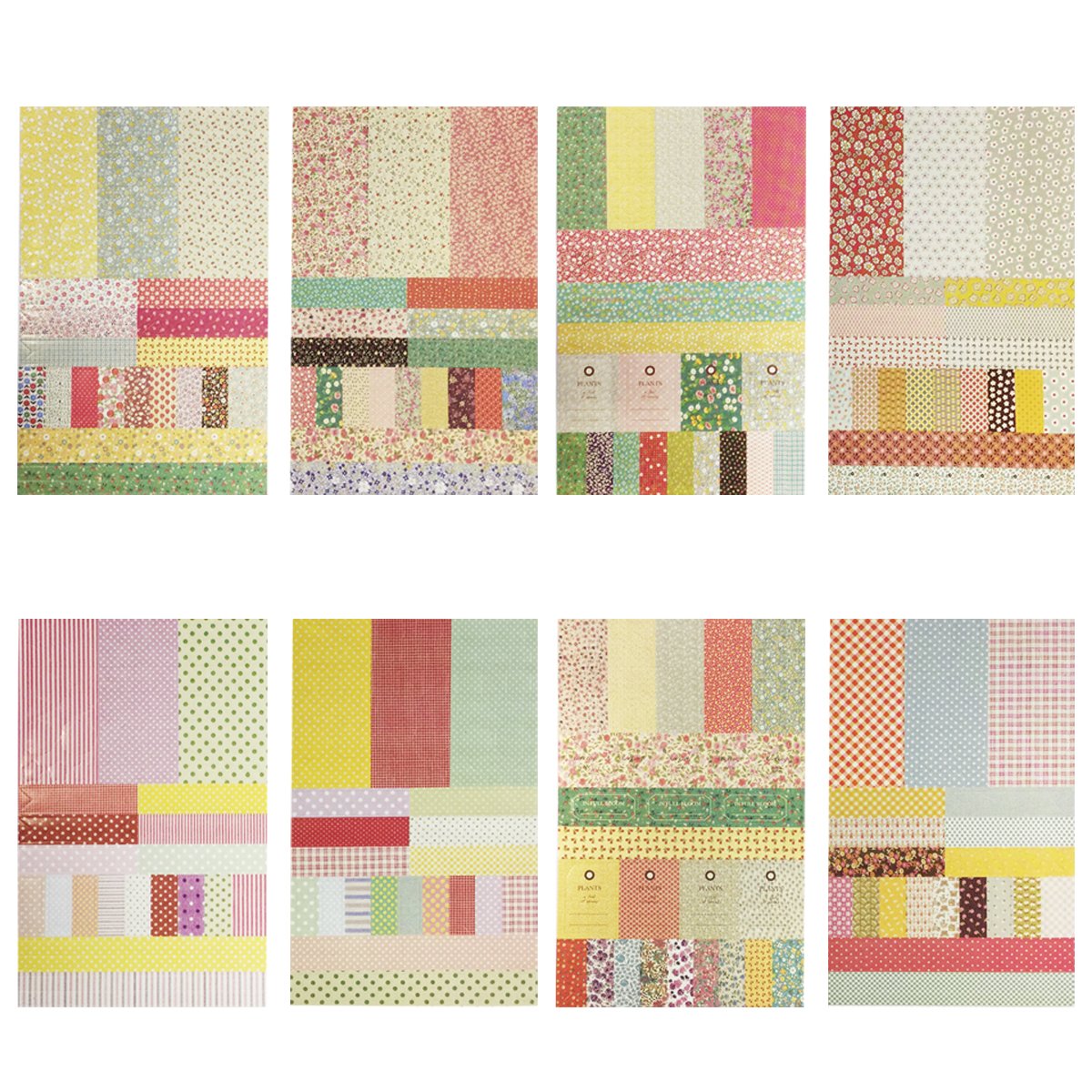 Autocollants pour articles de papeterie Wrapables aux formes variées pour décoration