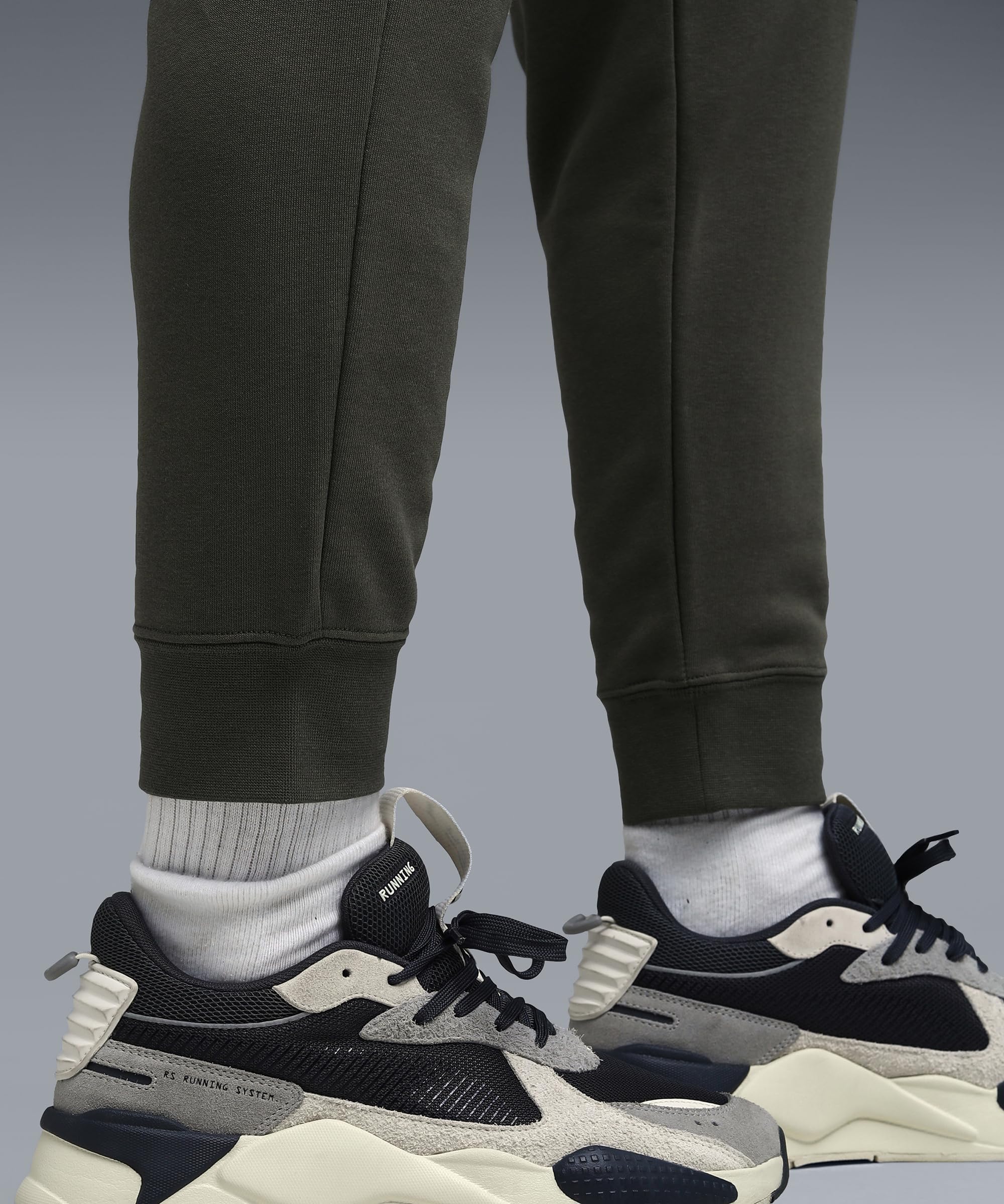 PUMA Herren Strickhose ESS 2 Color No. 1 Logo Sweatpants Tr Cl
