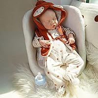 Vista 13 de Muñecas de Bebé de Silicona Completa, 16.65 pulgadas Muñeca de Bebé Recién Nacido de Silicona Realista, Sin Vinilo 1:1 Muñecas Reborn Durmientes que