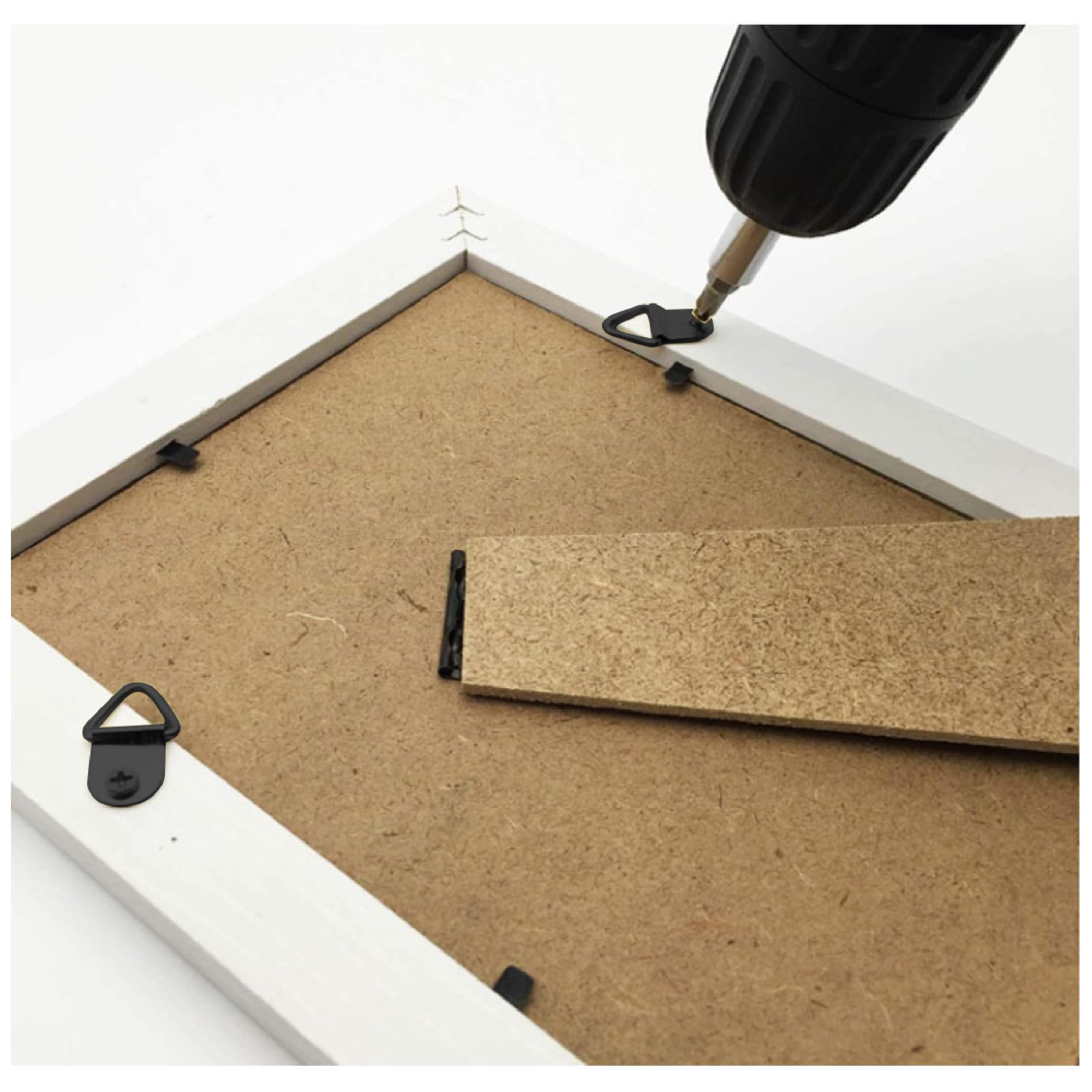 300 Pezzi Ganci Per Appendere Quadri, Ganci In Metallo Per Appendere - Foto 6