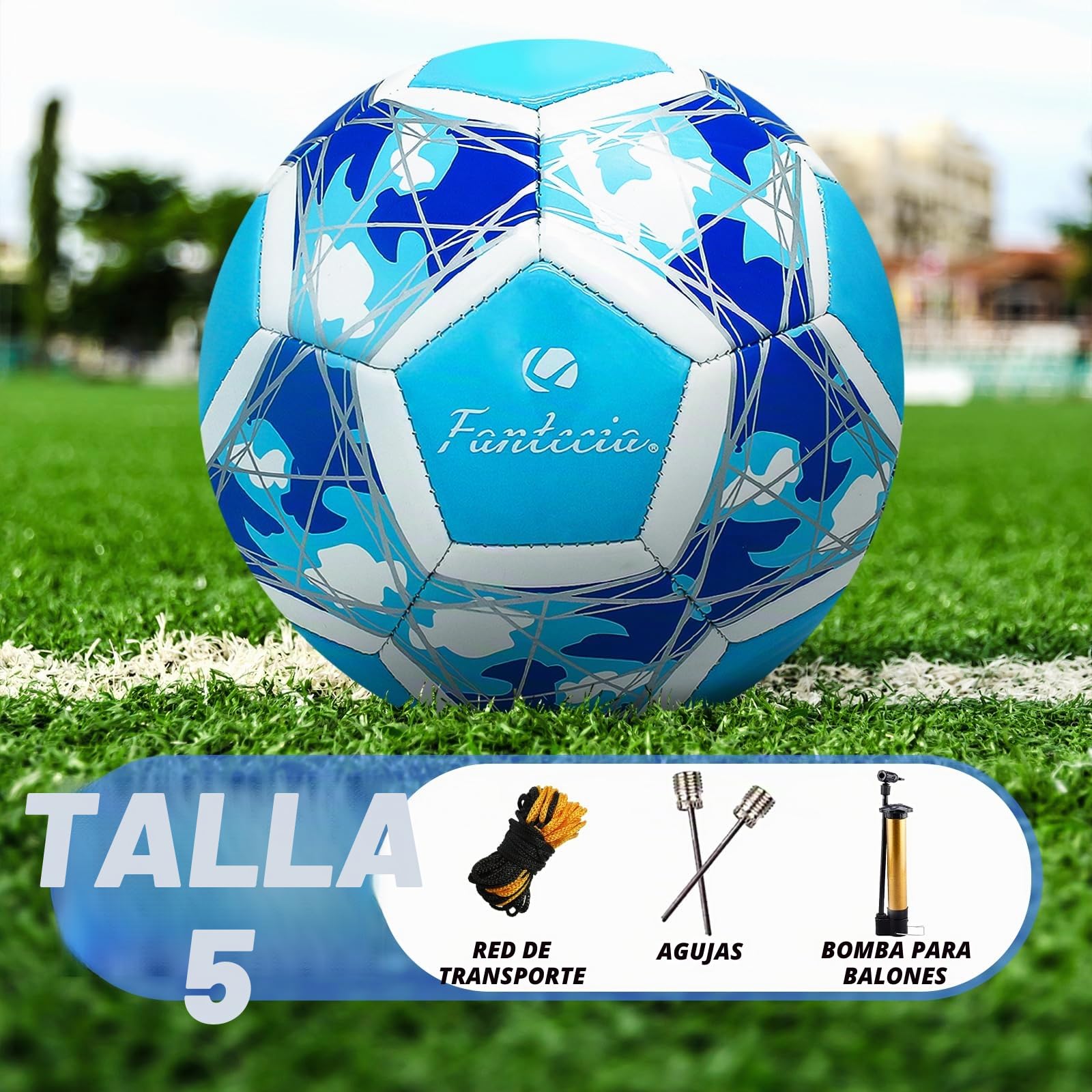 Balón de fútbol iluminado tamaño 5, pelota de fútbol fluorescente para entrenamiento y juegos recreativos, perfecta para jóvenes y adultos, pelota de fútbol de cuero para diversión al aire