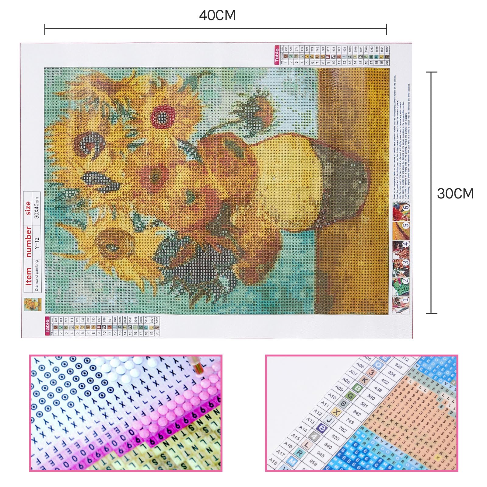 Amazon.co.jp: Pretty Jolly DIY 5D ダイヤモンドアートペインティング
