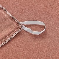 Vista 6 de FACE TWO FACE Juego de funda de edredón de 3 piezas, 100% algodón lavado, funda de edredón con textura parecida al lino, transpirable, duradera