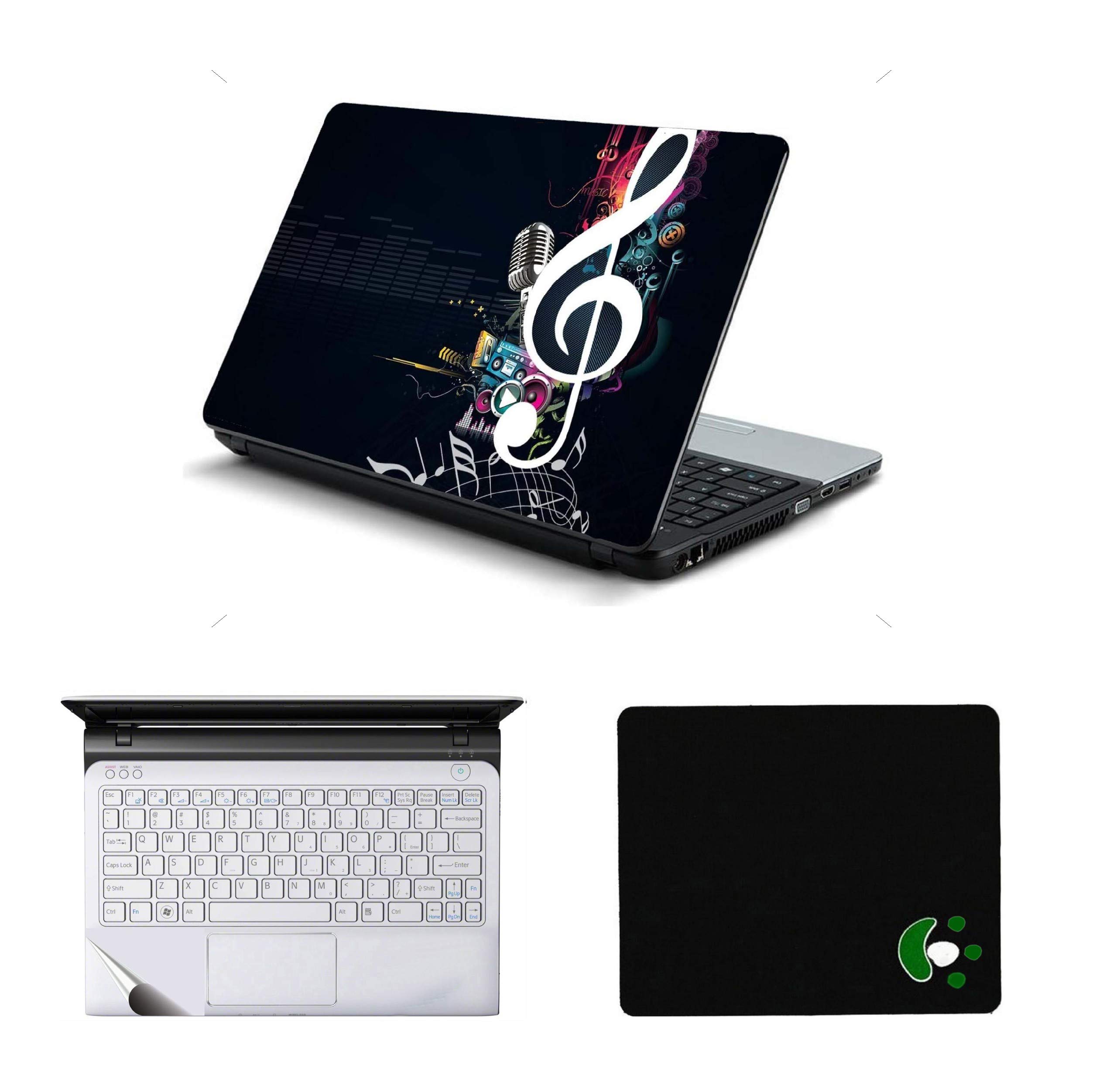 StickerKing 3in1 Laptop Accessories Combo 15.6 Inch Music Laptop Skins Stickers, Mouse Pad and Palmrest Skin for HP-DELL-Lenovo-Asus-Acer Laptops || Notebooks (B08NPWKVDR) Amazon Price History, Amazon Price Tracker