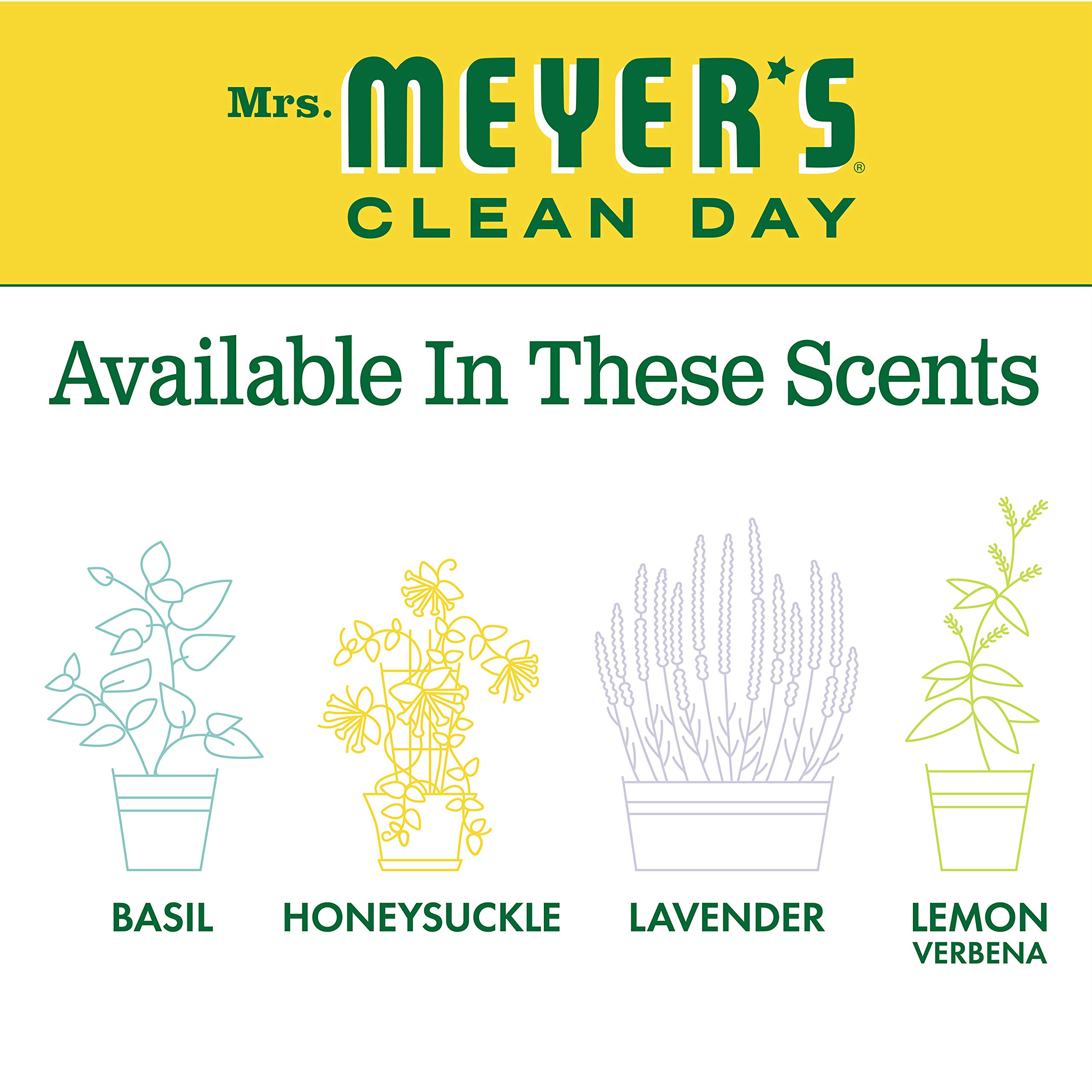 CLEAN DAY Loción de manos para manos secas, humectante no graso hecha con aceites esenciales, madreselva, 12 onzas 6