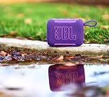 JBL GO 5 Enceinte Bluetooth Ultra‑Portable avec JBL Pro Sound Puissant et Basses percutantes, appairage AirTouch, Conception étanche, 10 Heures d’autonomie, Bleu - 2