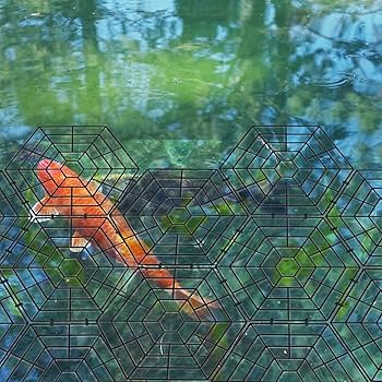 VELDA STOP REFLECTOR BALL FLOATING HERON SCARER EYE CAT BIRD POND FISH PROTECTOR