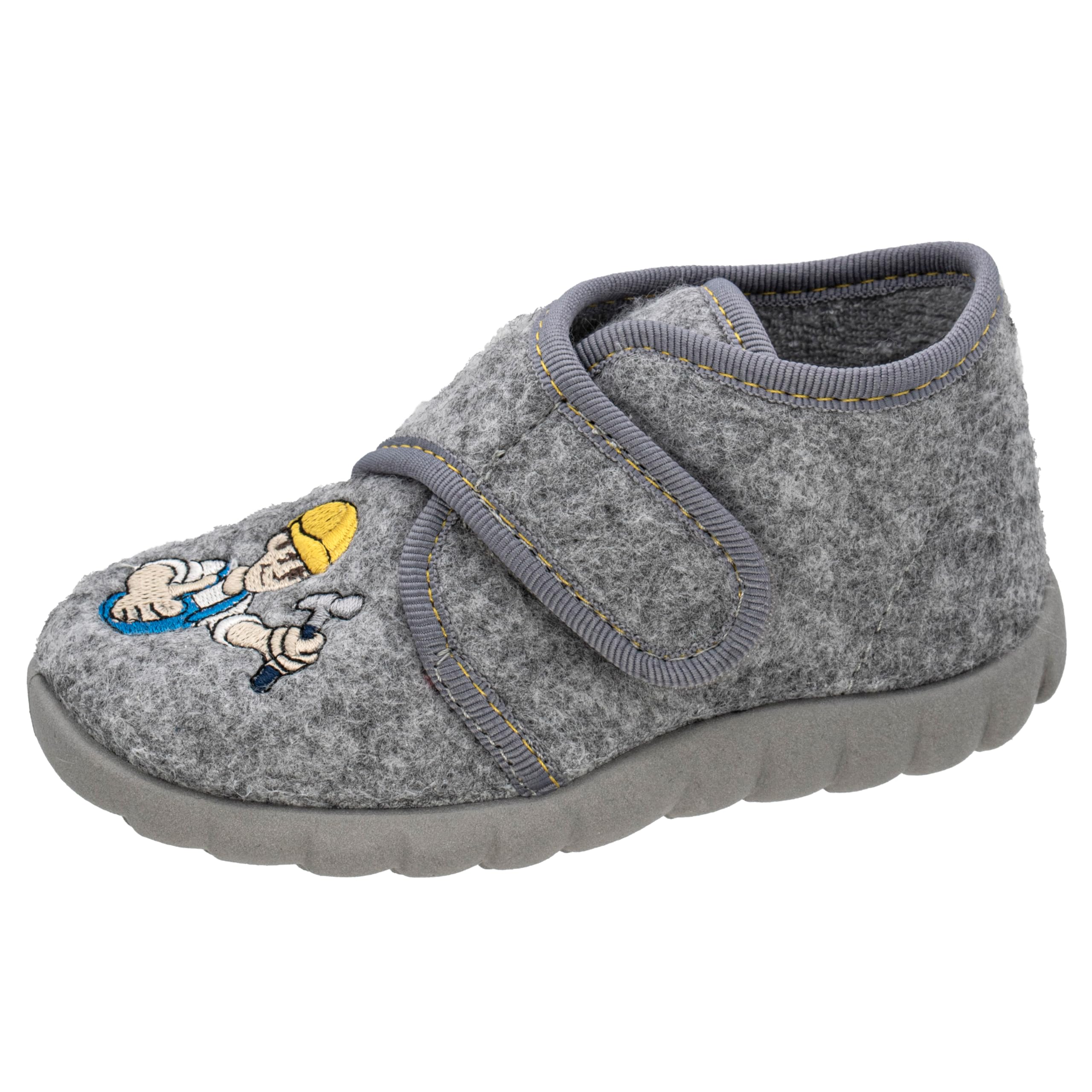 Fischer Boy's Flexi Mule, lightgrey, 4 UK Child