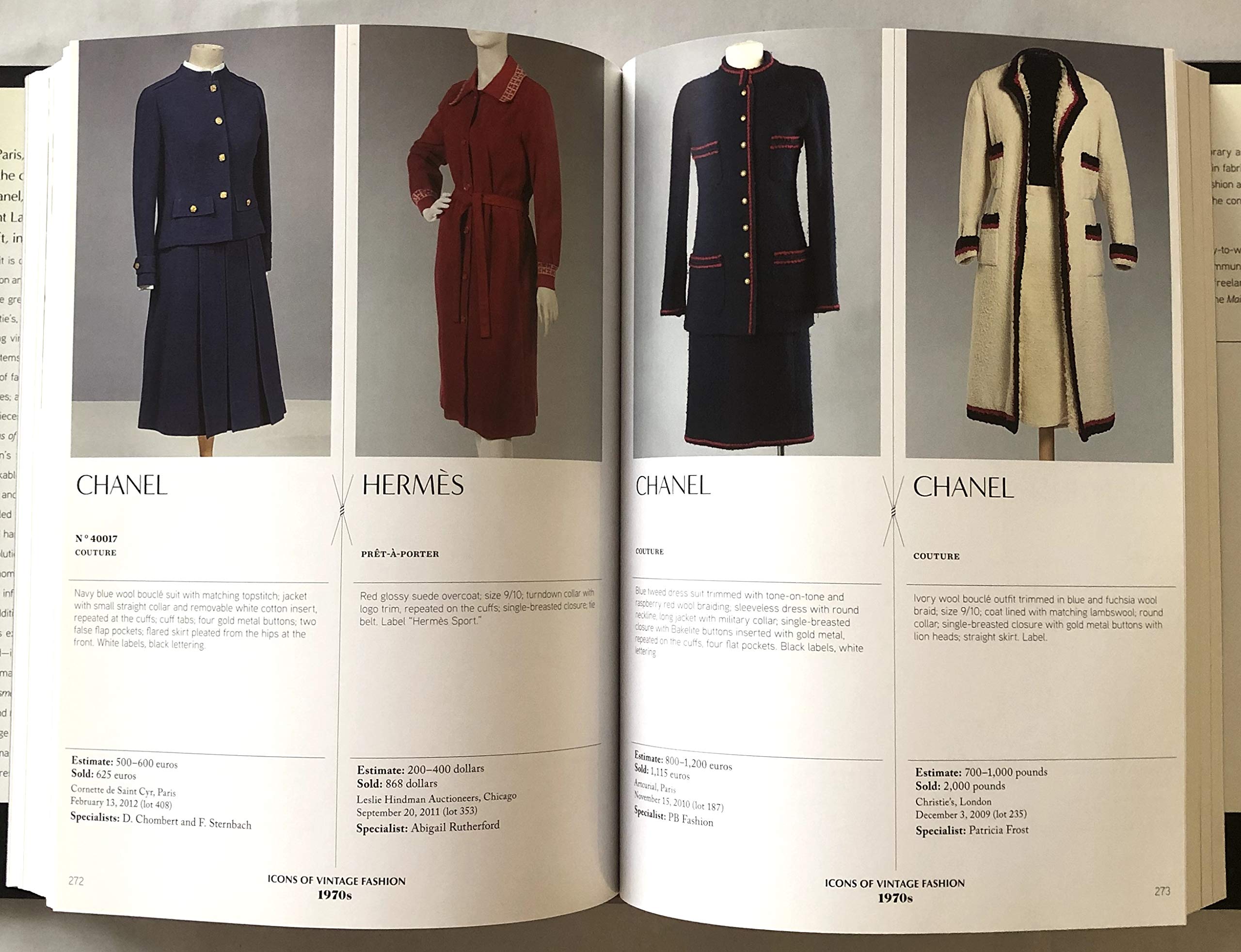 Icons of vintage fashion: definitive designer classics at auction 1900-2000