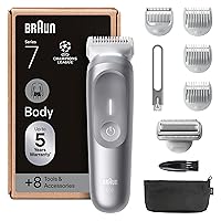 Braun Rasoio Elettrico Corpo Uomo Series 7, +8 Strumenti Cura Corpo