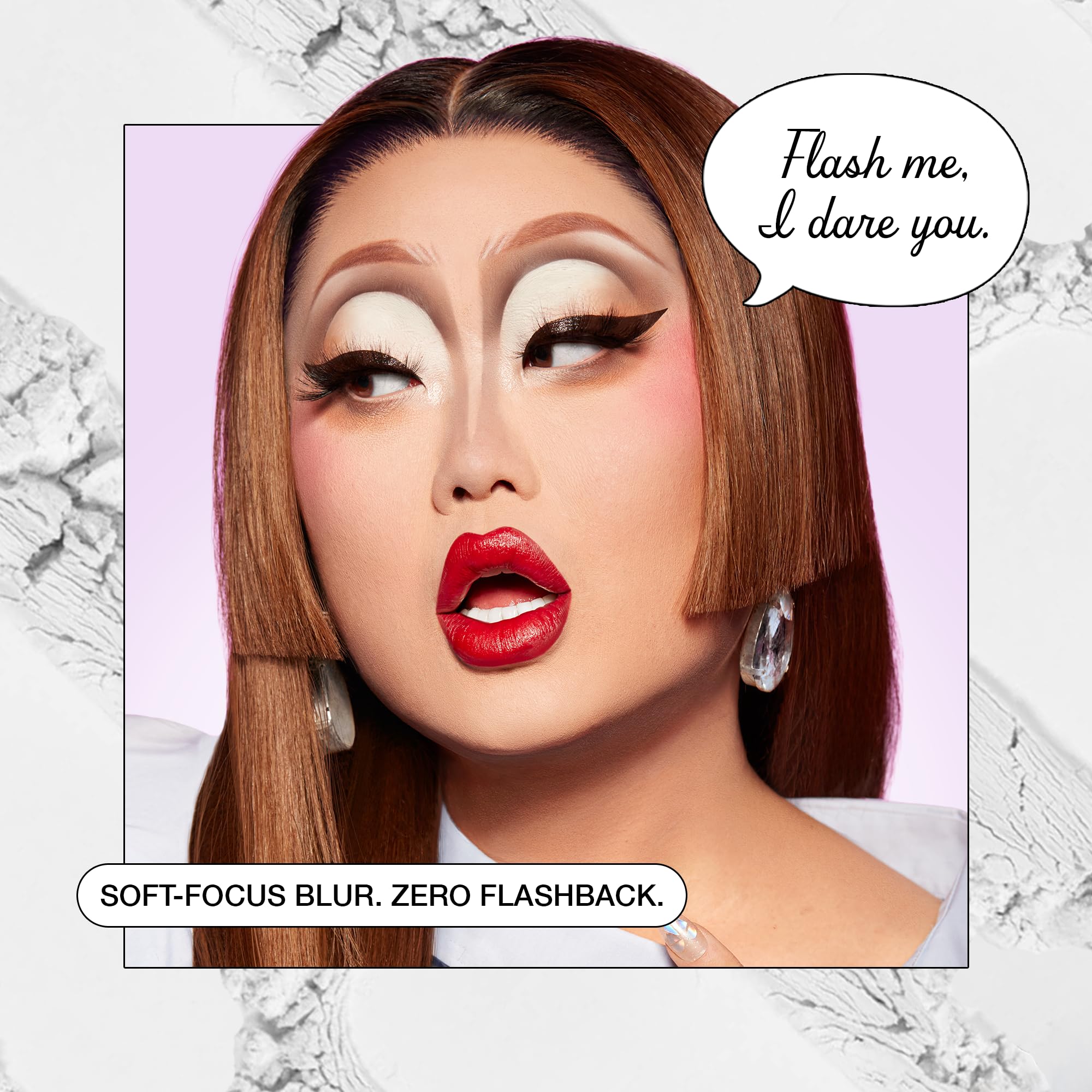 KimChiChic Beauty Mini Me That White Powder Set and Bake Mattifying Setting Powder for Makeup, Soft Natural Face Makeup Helps Minimize the Appearance of Fine Lines, 0.17 oz, White: Translucent Trio