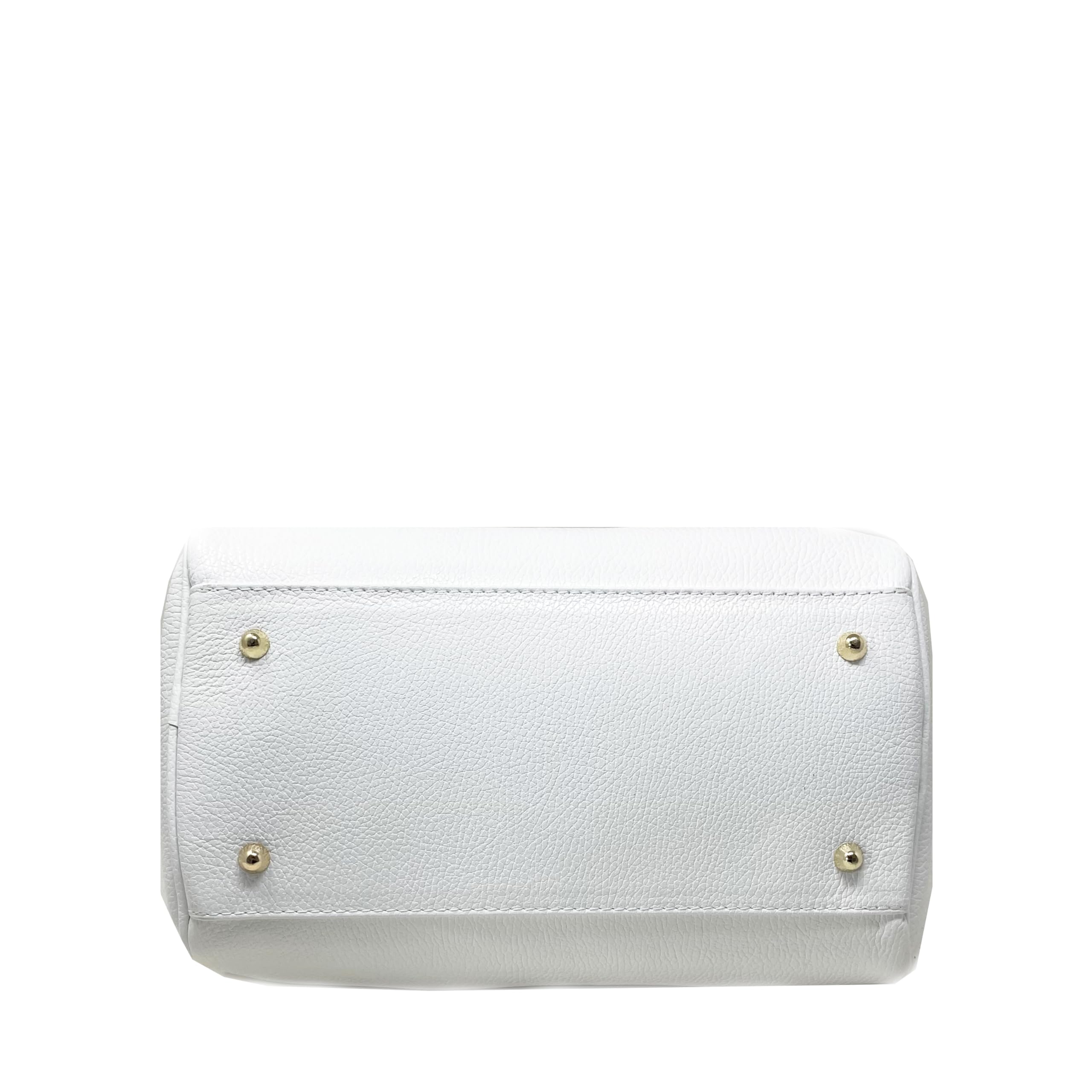 Chicca Borse Borsa Donna a Mano Pelle con Tracolla Bauletto