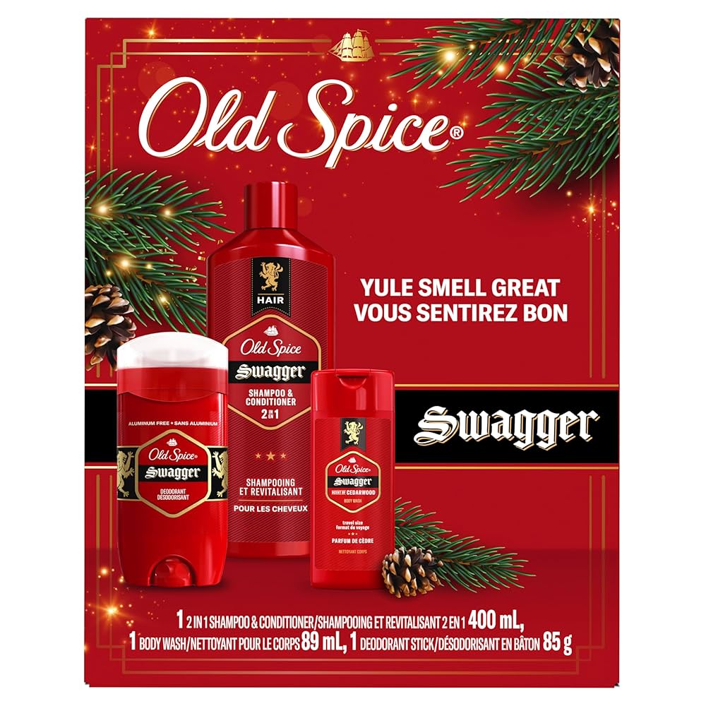 Old Spice Swagger 8点セット Old Spice Swagger Gift Set with 2in1 Shampoo & Conditioner