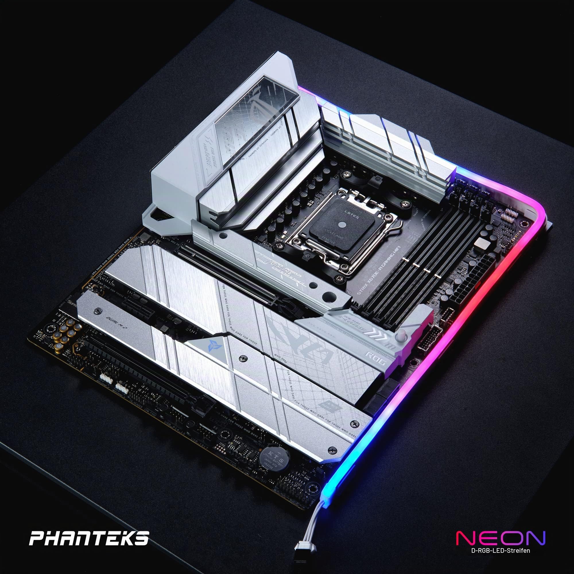 Phanteks Neon D-RGB LED Strip Combo-Set 40 cm (2 Stück) - weiß
