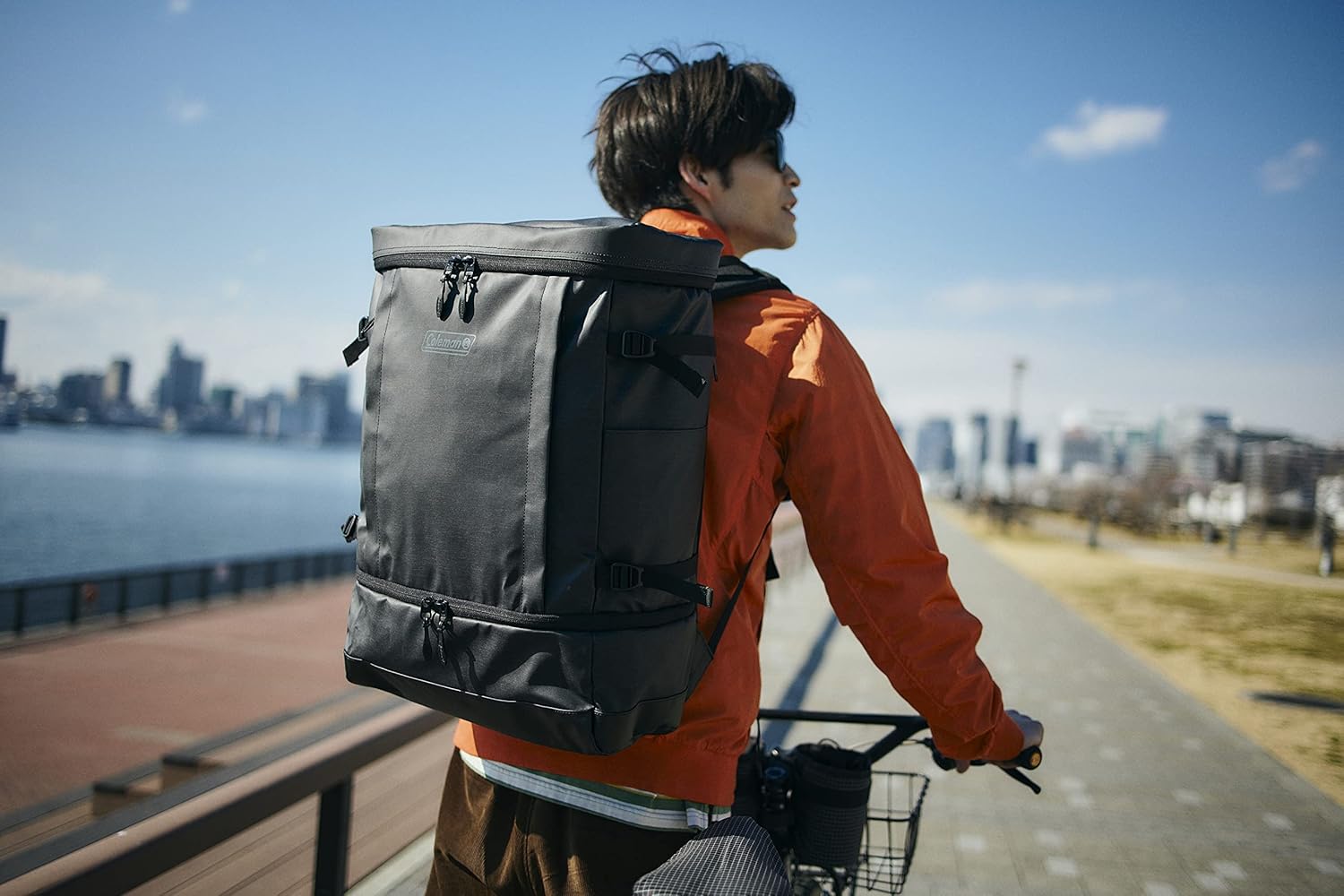 Coleman Shield 35+ 2-Layer Backpack, Heather Black