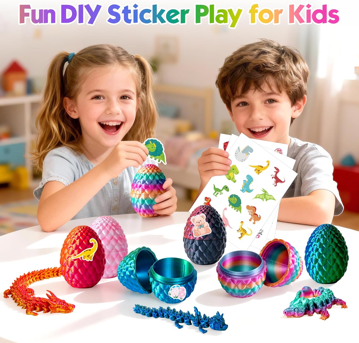 Yerloa Easter Basket Stuffers for Kids