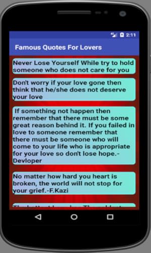 Sweet Quotes For Lovers